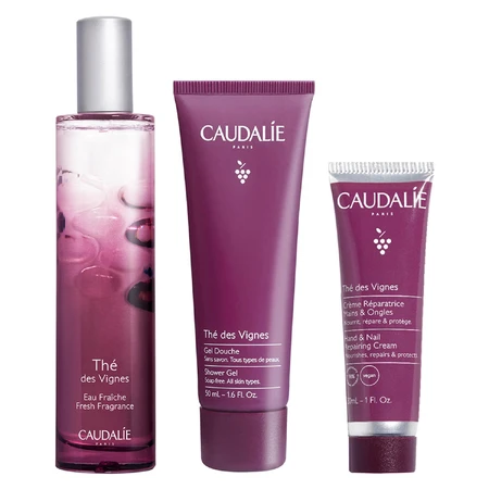 Набор Caudalie The des Vignes Xmas 2024 крем для рук 30 мл + гель для душа 50 мл + вода туалетная 50 мл : цены и характеристики