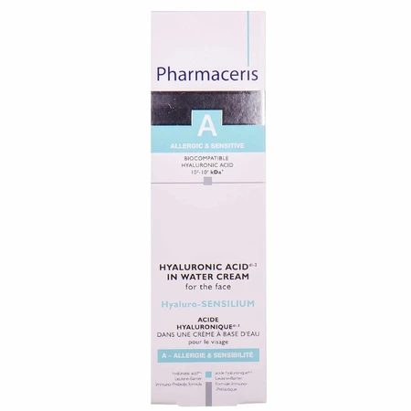 Крем для обличчя на водній основі Pharmaceris (Фармацеріс) A Hyaluro-Sensilium з гіалуроновою кислотою, 40 мл: ціни та характеристики