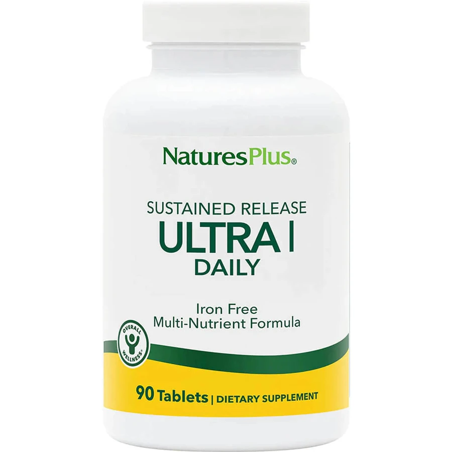 Мультивитамины и минералы Natures Plus Ultra I без железа таблетки с замедленным высвобождением №90: цены и характеристики
