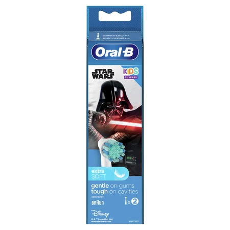 Насадки для электрической зубной щетки Oral-B Star Wars детские EB10S 2 шт : цены и характеристики