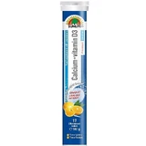 Витамины Sunlife (Санлайф) Calcium+D3 Brausetabletten Кальций+витамин Д3 таблетки шипучие туба 17 шт