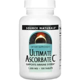 Вітамін С (аскорбат), Ultimate Ascorbate C, Source Naturals , 1000 мг, 100 таблеток