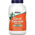 Кальцій кораловий NOW Coral Calcium 1000 мг капсули флакон №250