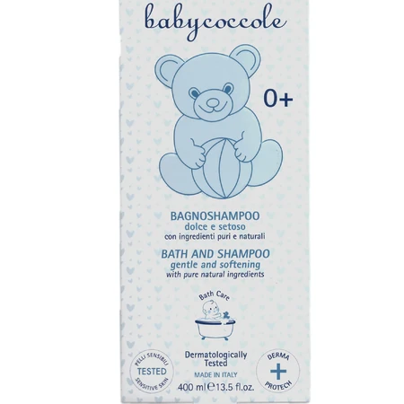 Шампунь-піна для ванни Babycoccole (Бейбікоколе) з екстрактом квітів лотосу 2 в 1 400 мл: ціни та характеристики