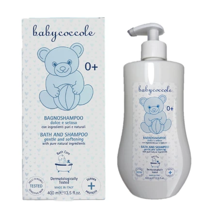 Шампунь-піна для ванни Babycoccole (Бейбікоколе) з екстрактом квітів лотосу 2 в 1 400 мл: ціни та характеристики