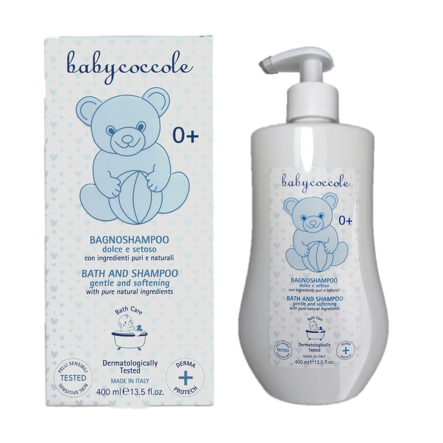 Шампунь-піна для ванни Babycoccole (Бейбікоколе) з екстрактом квітів лотосу 2 в 1 400 мл: ціни та характеристики