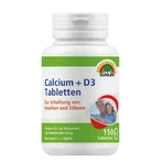 Вітаміни Sunlife (Санлайф) Calcium 400 mg + D3 5 µg Tabletten Кальцій + вітамін Д3 таблетки 150 шт: ціни та характеристики