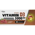 Вітамін D3 5000 МE Форте Solution Pharm таблетки зі смаком малини №30