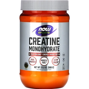Креатин моногидрат Now Foods Creatine Monohydrate порошок флакон 600 г