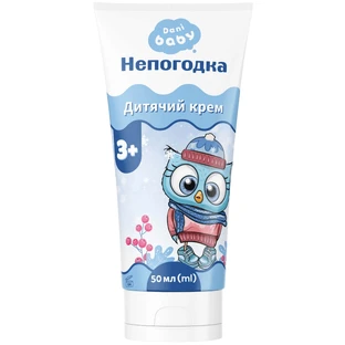Крем дитячий Dani Baby Непогодка 3+, 50 мл 