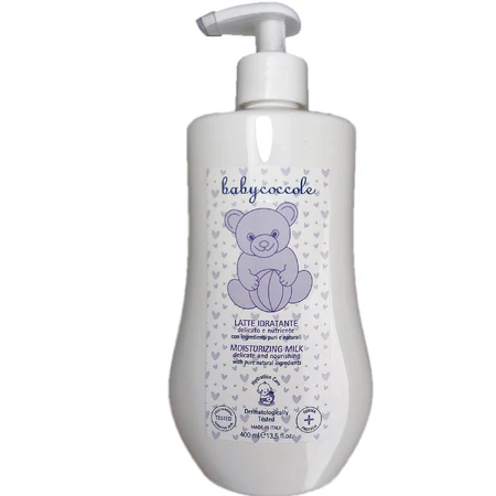 Молочко зволожуюче Babycoccole з есцином,бета-глюканом та білками з миндалю 400 мл: ціни та характеристики