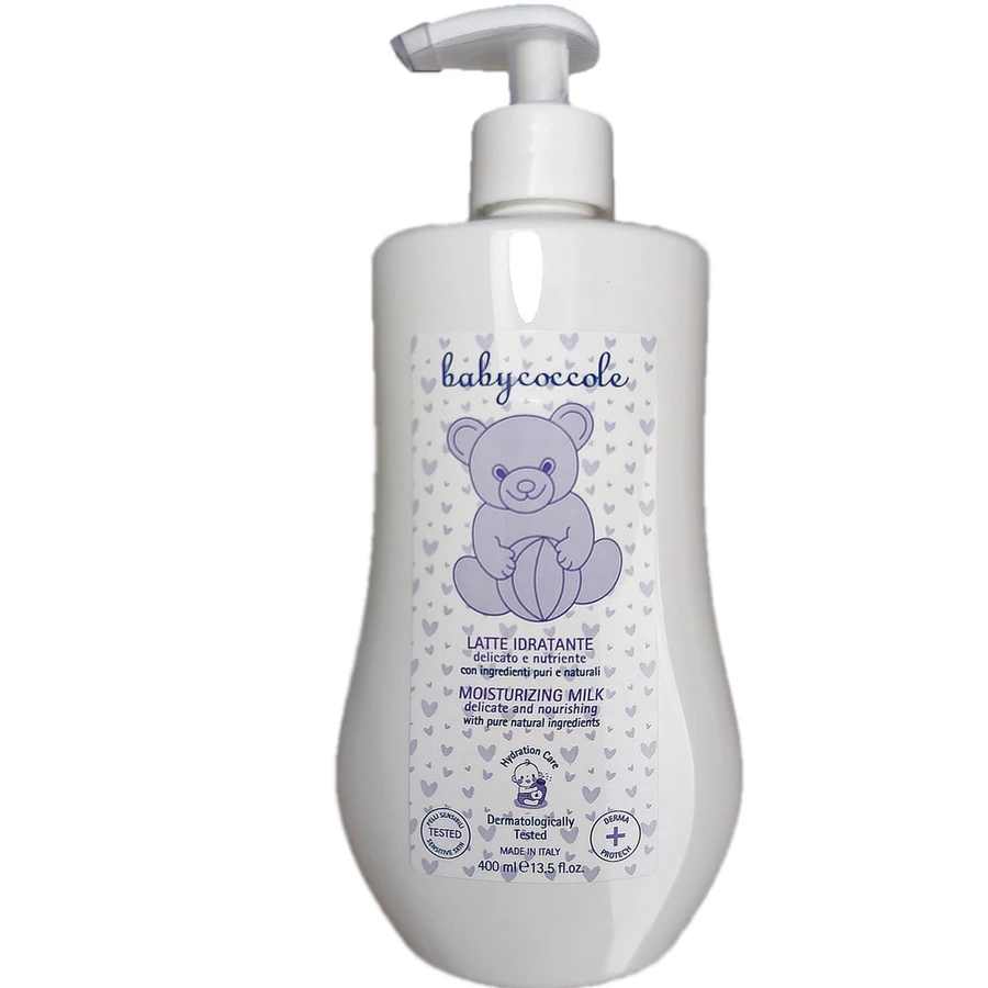 Молочко зволожуюче Babycoccole з есцином,бета-глюканом та білками з миндалю 400 мл: ціни та характеристики