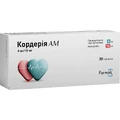 Кордерія АМ таблетки по 4 мг/10 мг №30 (10х3)