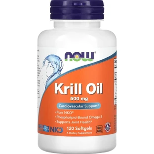 Масло криля Neptune NOW Krill Oil 500 мг капсулы флакон 120 шт
