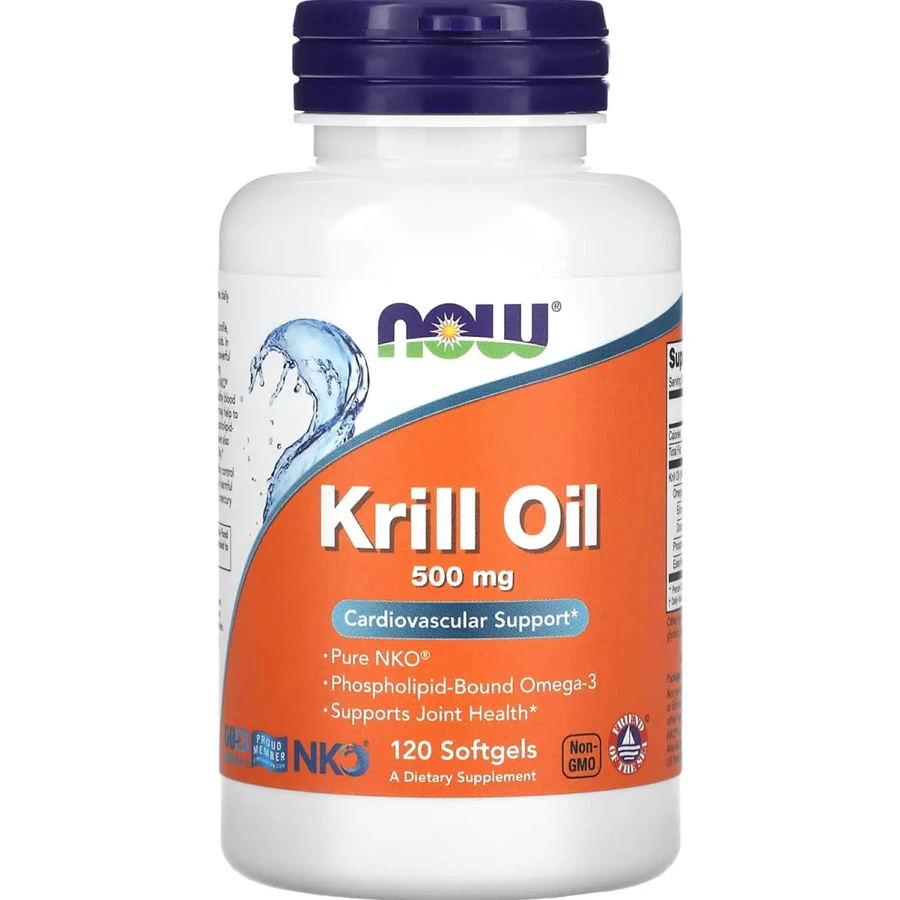 Масло криля Neptune NOW Krill Oil 500 мг капсулы флакон 120 шт: цены и характеристики