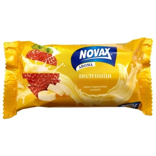 Мило тверде Novax Aroma Полуниця, 140 г