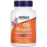 Магний Now Foods L-треонат Magtein, когнитивная поддержка, 90 вегетарианских капсул