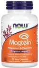 Магній L-треонат Now Foods Magtein, когнітивна підтримка, 90 вегетаріанських капсул