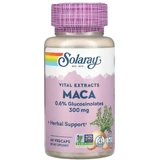 Мака Solaray Maca Vital Extracts 300 мг, 60 растительных капсул