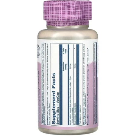 Мака Solaray Maca Vital Extracts 300 мг, 60 растительных капсул: ціни та характеристики