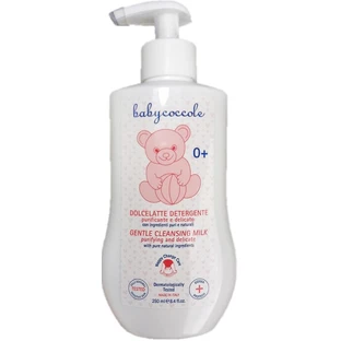 Нежное очищающее молочко Babycoccole с эсцином, бета-глюканом и миндальным белками, 250 мл