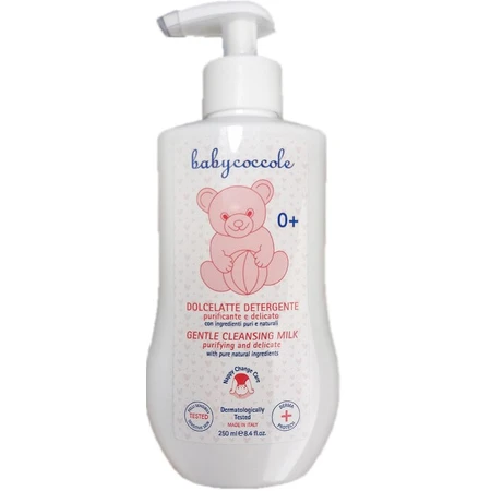 Ніжне очищаюче молочко Babycoccole з есцином, бета-глюканом та білками з мигдалю, 250 мл: ціни та характеристики