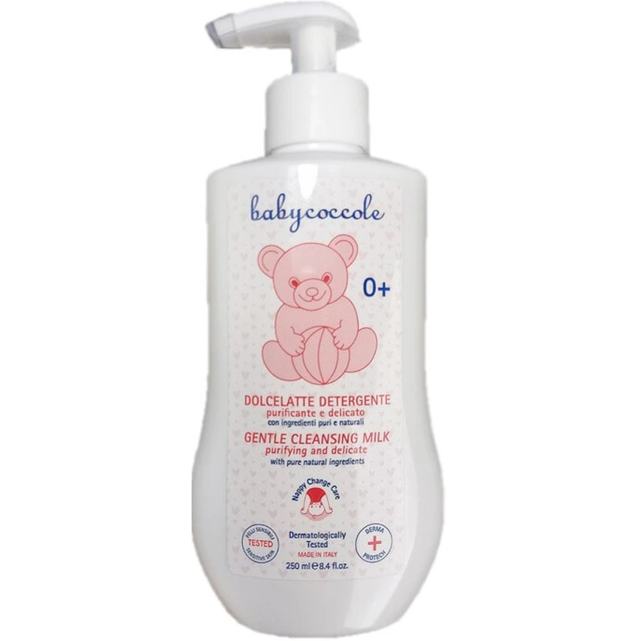 Ніжне очищаюче молочко Babycoccole з есцином, бета-глюканом та білками з мигдалю, 250 мл: ціни та характеристики