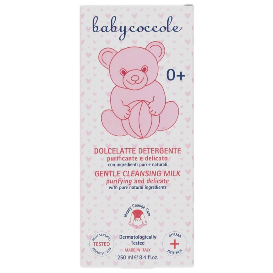 Ніжне очищаюче молочко Babycoccole з есцином, бета-глюканом та білками з мигдалю, 250 мл: ціни та характеристики