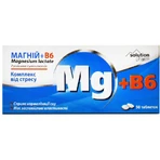 Магний + В6 Solution Pharm таблетки для улучшения обмена веществ при физических и умственных нагрузках, 50 шт.: цены и характеристики