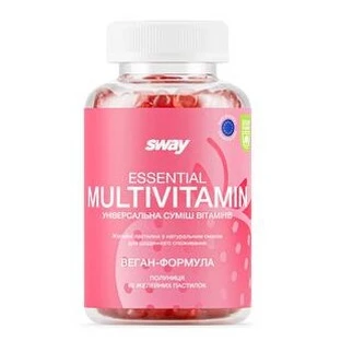 Мультивитамины Baum Pharm Sway Multivitamin essential желатиновые пастилки №60