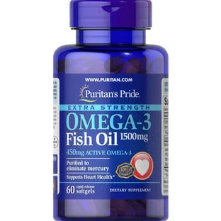 Омега-3 Puritan's Pride Omega-3 1500 мг капсулы 60 шт