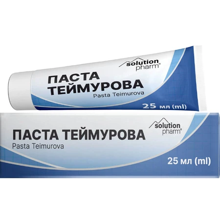Паста Теймурова средство косметическое туба 25 мл Solution Pharm New: цены и характеристики