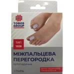 Перегородка ортопедическая межпальцевая размер S Торос 1028: цены и характеристики