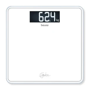 Ваги скляні Beurer модель GS 400 Line White 