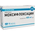 Моксифлоксацин таблетки, п/о по 400 мг №10