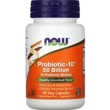 Пробіотік-10 50 млрд Now Foods Probiotic-10 50 Billion для покращення травлення капсули №50