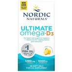 Риб'ячий жир Омега Д3 Nordic Naturals Ultimate Omega-D3 1000 мг, лимон, 60 капсул: ціни та характеристики