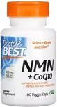NMN 150 мг и коэнзим Q10 50 мг, NMN CoQ10, Doctor's Best, 60 вегетарианских капсул