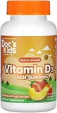 Вітамін D3 для дітей, 1000 МО, смак фруктів, Vitamin D3 Kids Gummies, Doctor's Best, 60 жувальних цукерок