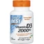 Вітамін D3, 2000 МО, Vitamin D3, Doctor's Best, 180 вегетаріанських капсул