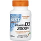 Витамин D3, 2000 МЕ, Vitamin D3, Doctor's Best, 180 вегетарианских капсул