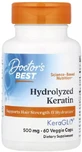 Гідролізований кератин, 500 мг, Hydrolyzed Keratin, Doctor's Best, 60 вегетаріанських капсул