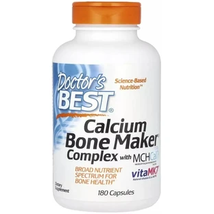 Комплекс для кісток, Calcium Bone Maker Complex with MCHCal, Doctor's Best, 180 капсул