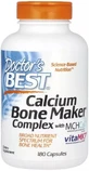 Комплекс для кісток, Calcium Bone Maker Complex with MCHCal, Doctor's Best, 180 капсул