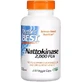 Наттокиназа, 2000 FU, Nattokinase, Doctor's Best, 270 вегетарианских капсул