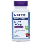 5-HTP (Гидрокситриптофан) быстрорастворимый, 100 мг, вкус диких ягод, 5-HTP, Natrol, 30 таблеток: цены и характеристики