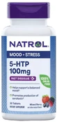 5-HTP (Гідрокситриптофан) швидкорозчинний, 100 мг, смак диких ягід, 5-HTP, Natrol, 30 таблеток
