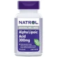 Альфа-липоевая кислота, 300 мг, Alpha-Lipoic Acid, Natrol, 50 капсул
