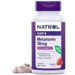 Мелатонин быстрорастворимый, 10 мг, вкус клубники, Melatonin, Fast Dissolve, Natrol, 75 таблеток: цены и характеристики