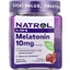 Мелатонін, 10 мг, смак полуниці, Melatonin, Natrol, 90 жувальних цукерок